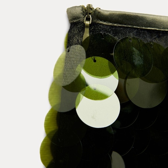 NWT ZARA KNIT MINI SKIRT WITH SEQUINS SIZE S - Picture 16 of 17